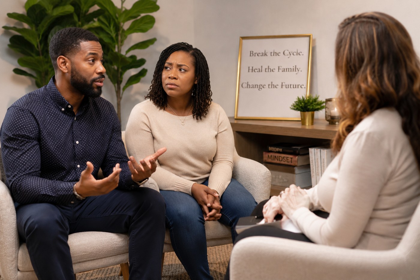 Break the Cycle. Heal the Family. Change the Future. — BF Empowerment Center counseling session